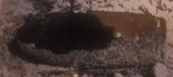 Bomb found behind the church, Tobruk