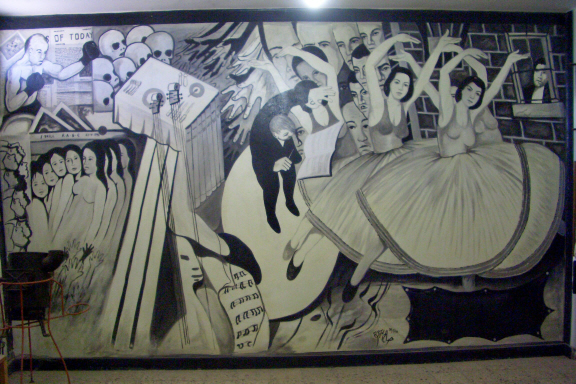 Representation of Mural, Derna