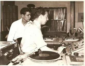 Staff working in the newsroom