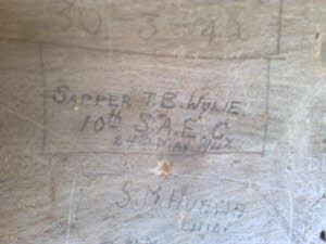 Sapper T.B. Wylie 10th S.A.E.C.