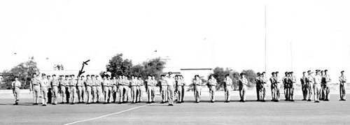Last Parade leaving El Adem 1968
