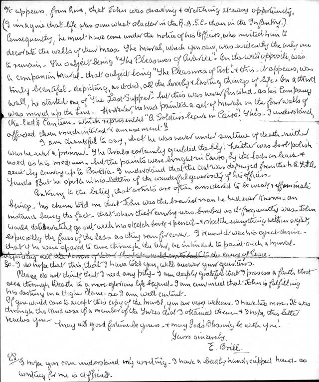 Letter page 2